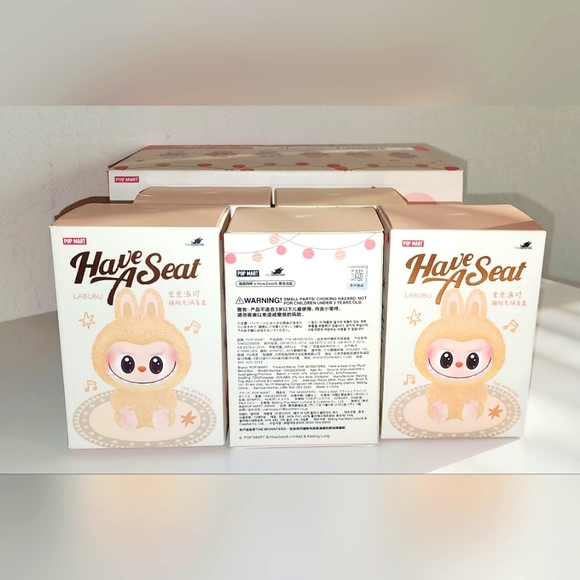 Labubu Have A Seat Figure FrOm Pop Mart - Picture 2 of 4